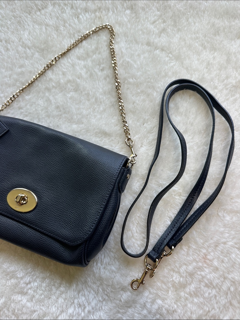 Coach Mini Ruby Crossbody Bag Navy Blue - Picture 3 of 13